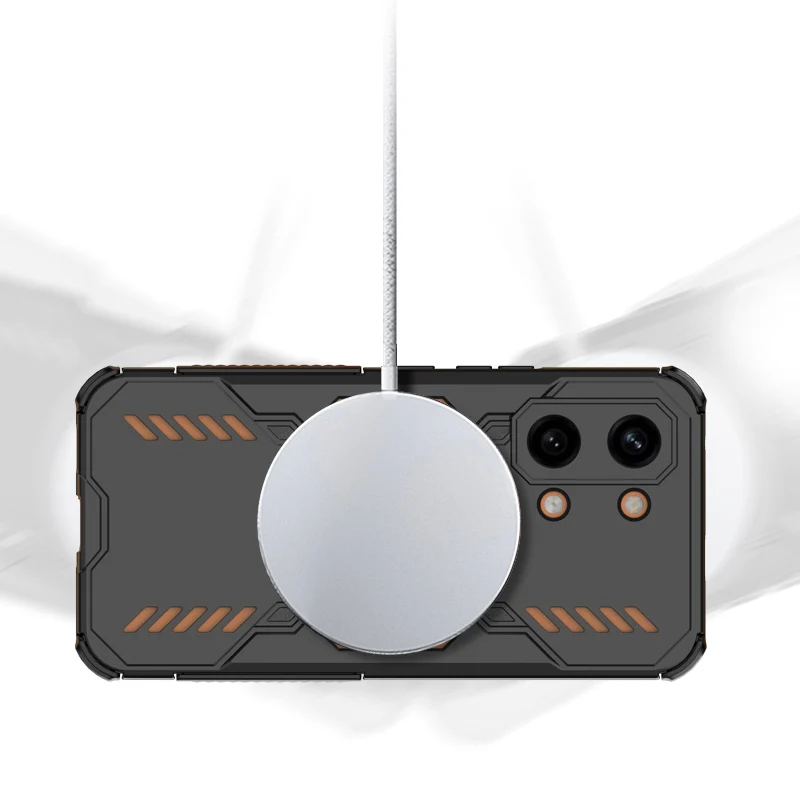Magnetic Anti-Drop Heat Dissipation Hard Acrylic Case with Enhanced Protection