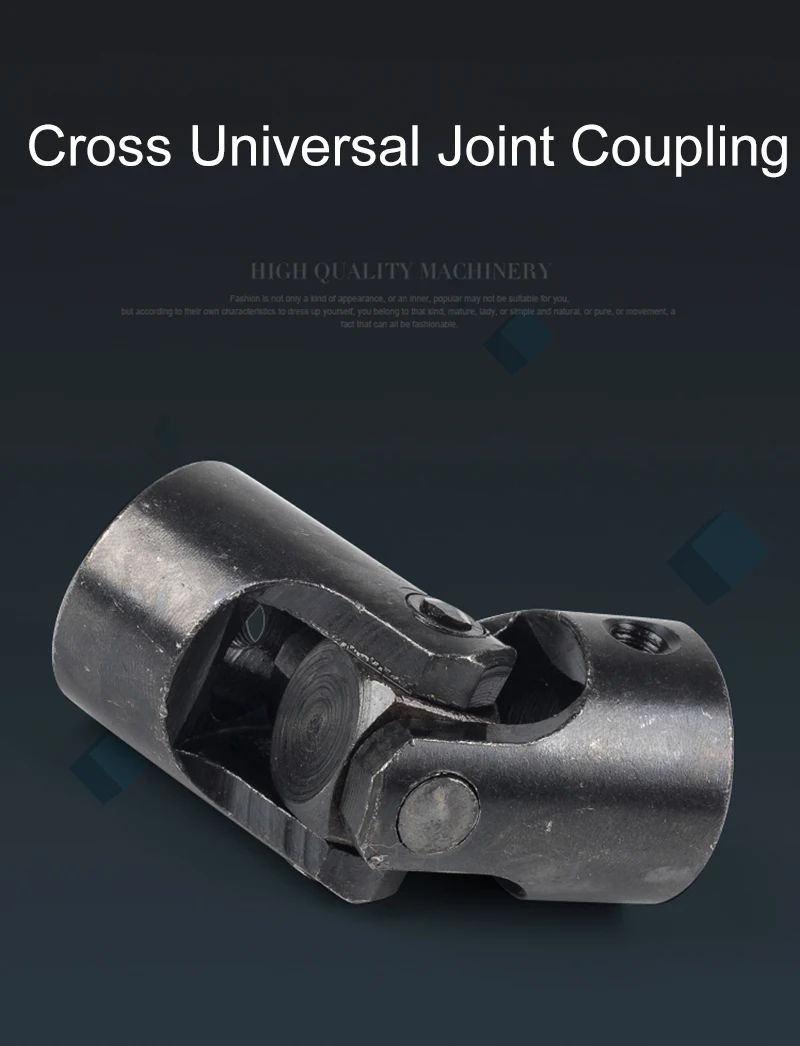 Description Picture 2 of item1Pc Metal Cardan Joint 6mm-22mm Three-section Universal Joint Coupling Shaft Motor Connector Gimbal Couplings Shaft Hardware