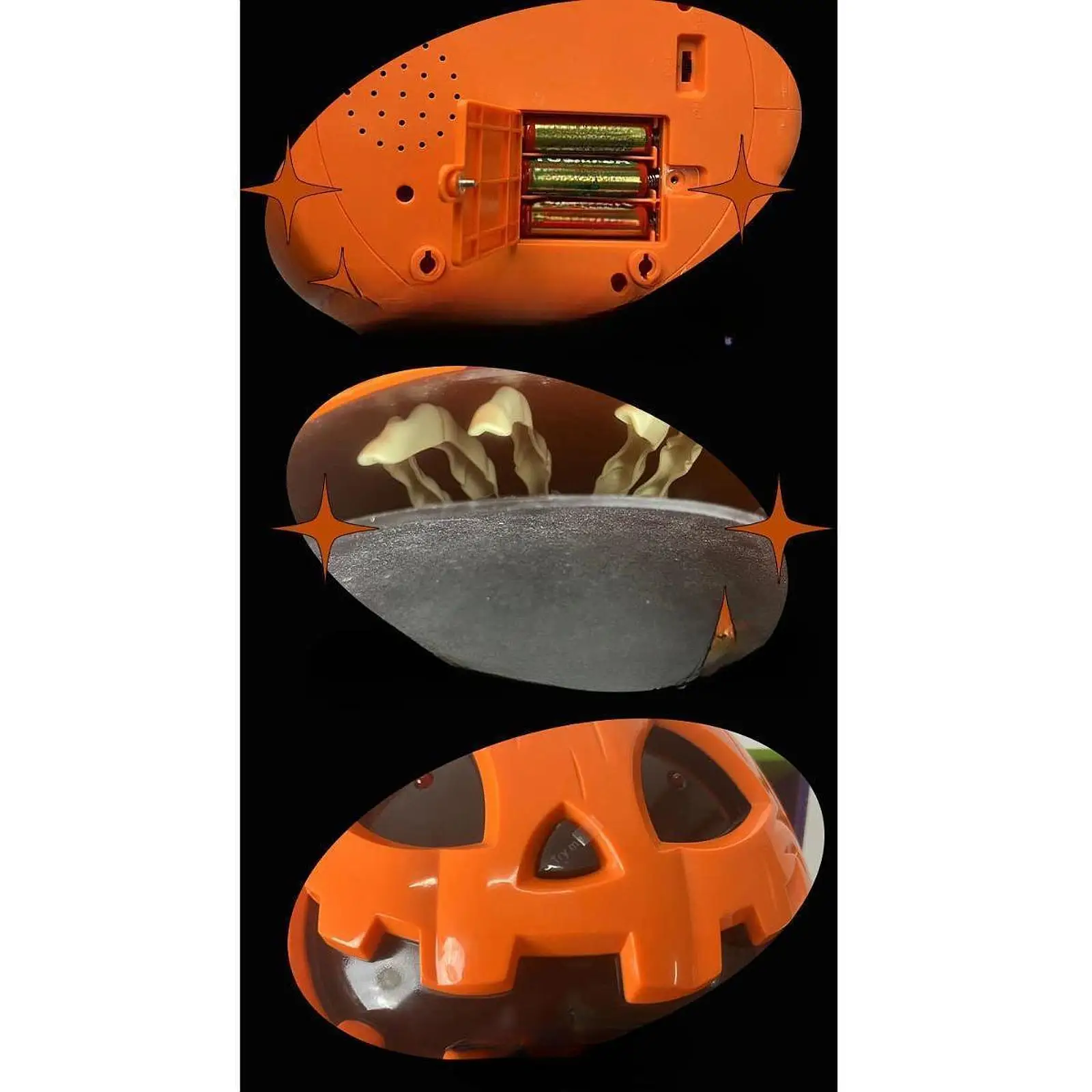 Halloween Pumpkin Candy Bowl Glow in The Dark Halloween Electric Toy for Home Outdoor Indoor Garden Holiday Party Decoration Halloween Pumpkin Candy Bowl Glow in The Dark Halloween Electric Toy for Home Outdoor Indoor Garden Holiday Party Decoration