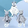 Baby Blanket Comforter Toys Plush Bunny Elephant Sleeping Towel Baby Rattles Stuffed Animals Appease Baby Toys 0 12 Months 6