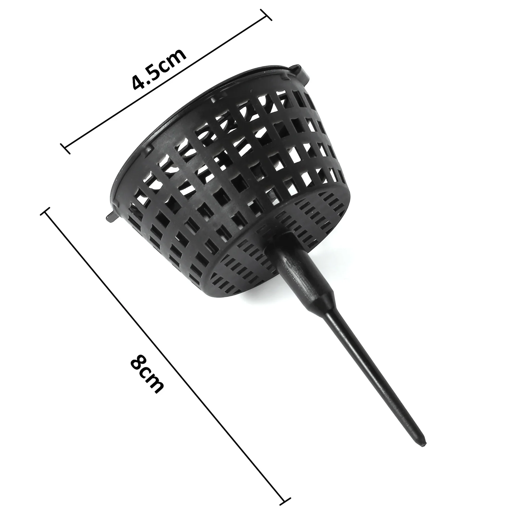 Fertilizer Basket Box 10Pcs Fertilizer Baskets with Lid Bonsai Automatic Fertilization Box Reusable Portable Flower Orchid Nursery Tool