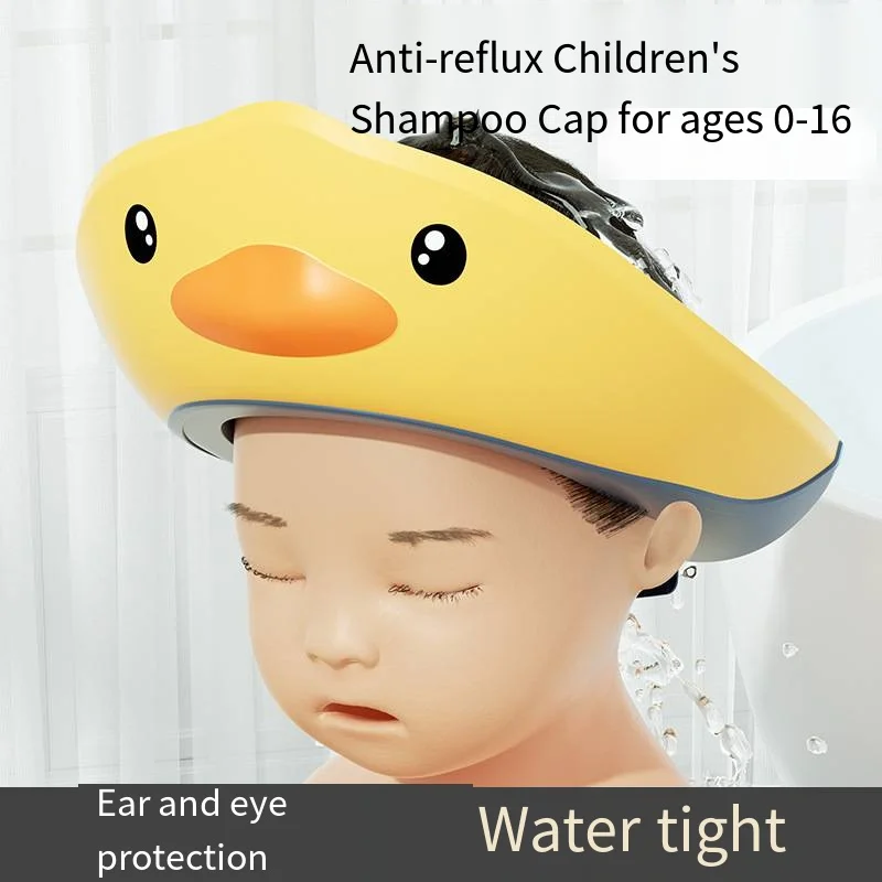 Children's Water Blocking Cap Baby Shampoo Artifact Waterproof Ear