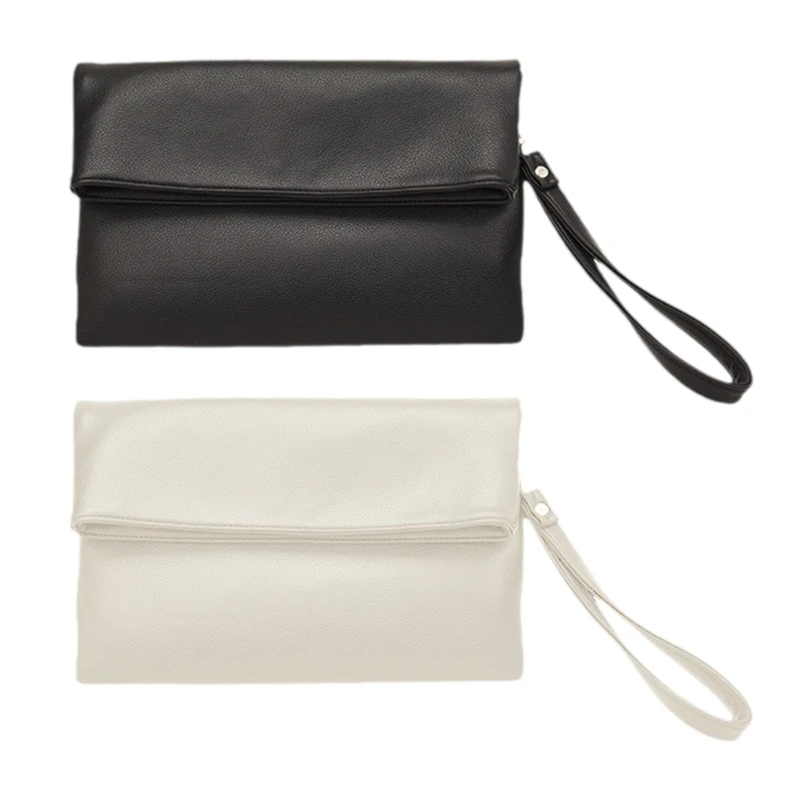 

PU Leather Clutch Bag for Women Clutch Purse Handbag Elegant Wristlet Bag Female Coin Purse Large Capacity Envelope Bag