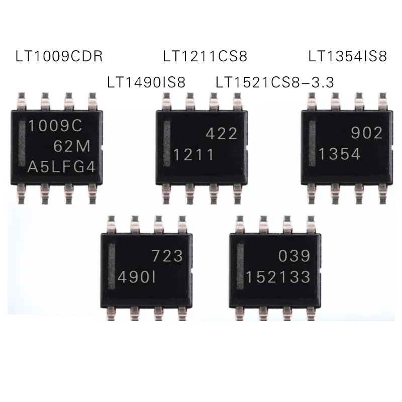 

1PCS LT1521CS8-3.3 LT1490IS8 LT1009CDR LT1354IS8 LT1211CS8