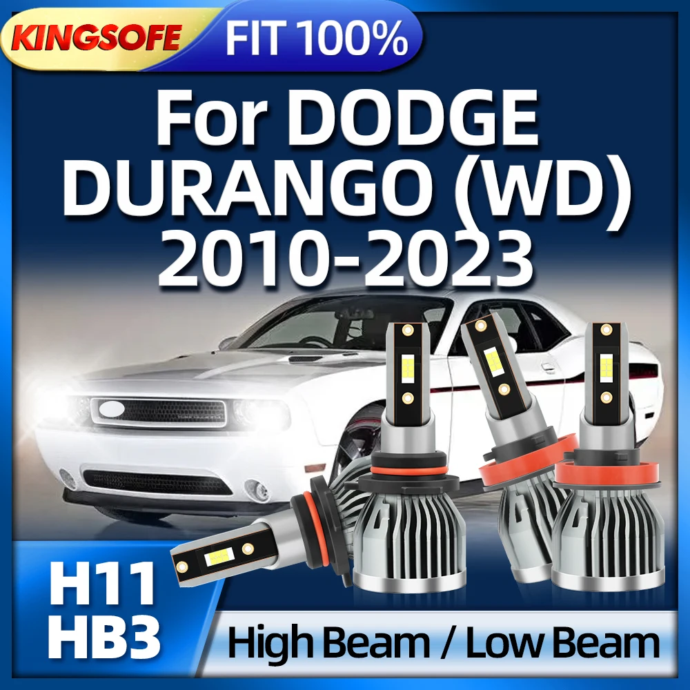 

Roadsun 110 лм 2010 Вт фотолампа H11 HB3 Автомобильная фара для DODGE DURANGO (WD) 2011 2012 2013 2014 2016 2015 2017 2018 2023-