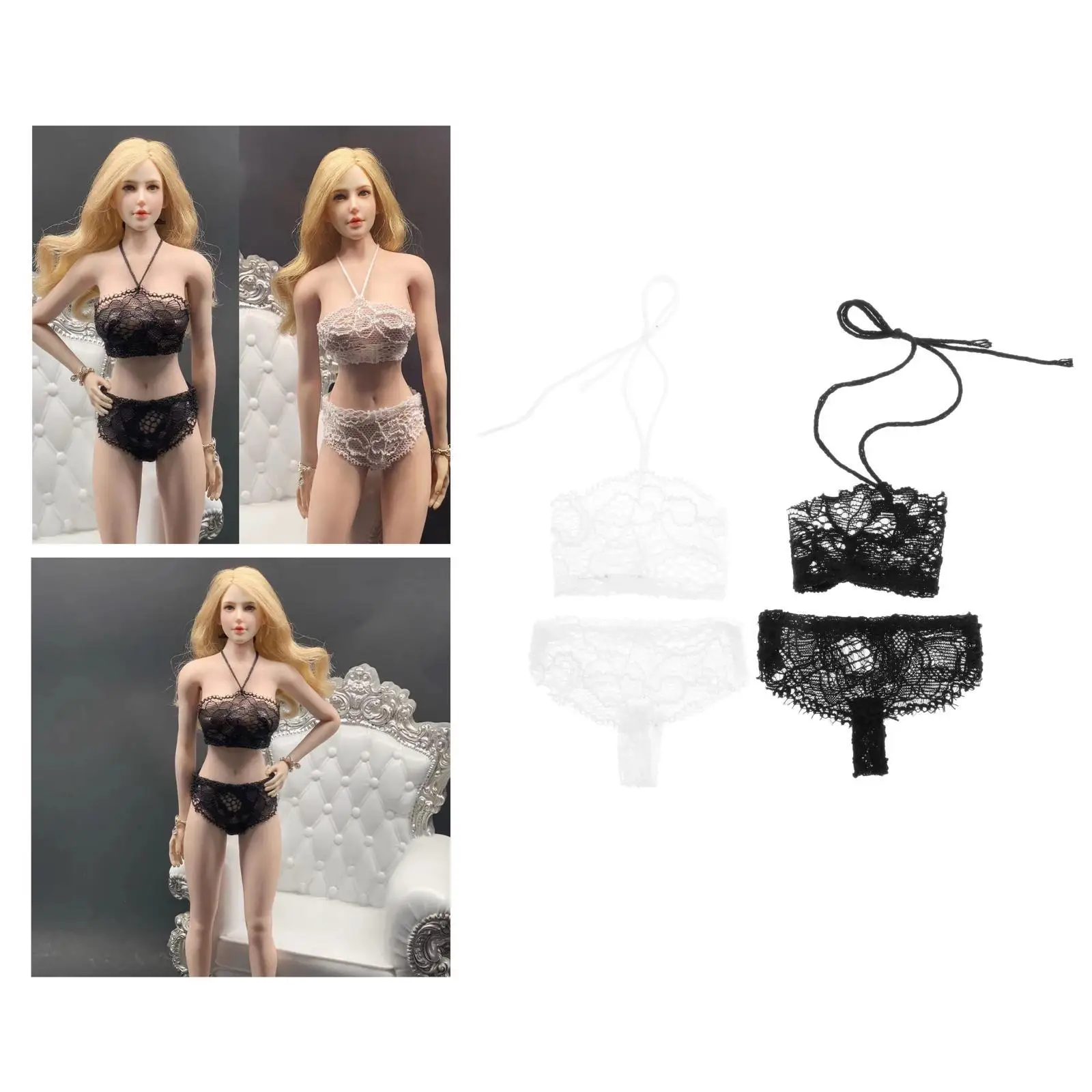 

1/6 Female Figure Doll Doll Accessories Handmade Lightweight
