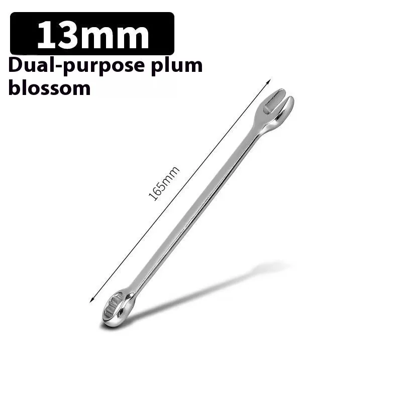 Dual-Use Metric Ratcheting Combination Wrench Kit for Automotive Repair without Models