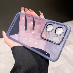 Transparent Flexible Silicone Phone Case for Redmi Note 14Pro 4G (4)