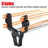 Outdoor Hunting Telescopic Long Rod Slingshot Aviation Aluminum Alloy Laser Aiming Rubber Band Competitive Shooting Competition 3