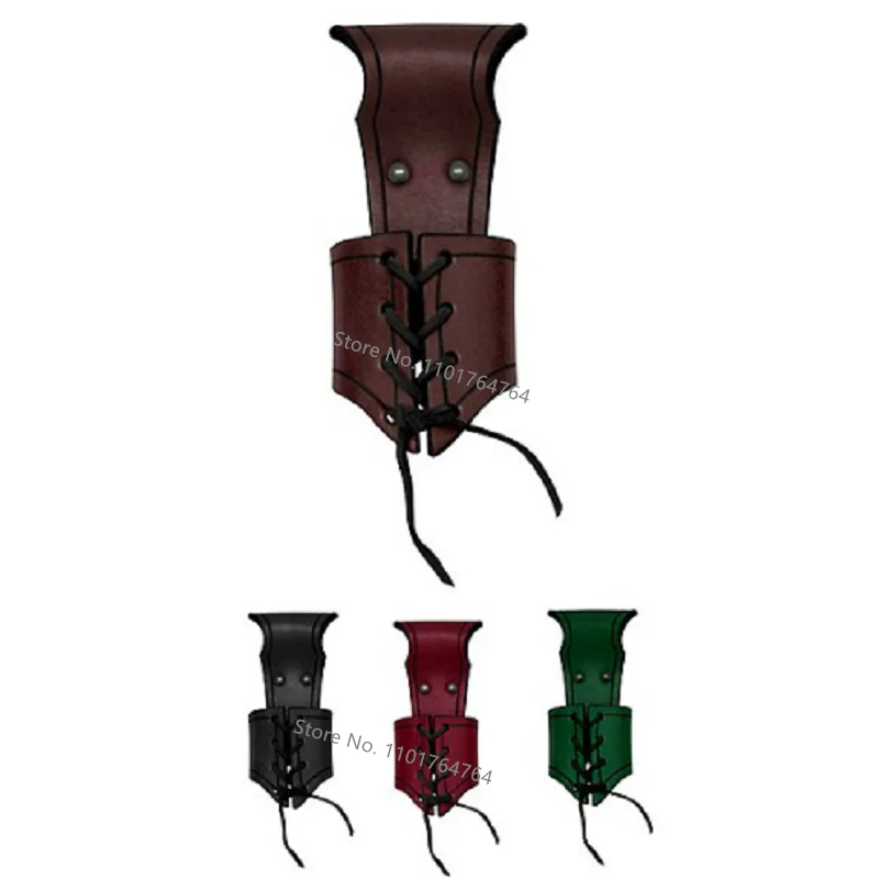 

Faux Leather Belt Sword Sheath Knight Rapier Weapon Waist Scabbard Costume Holster for Adults Men Cosplay Party Stage Show