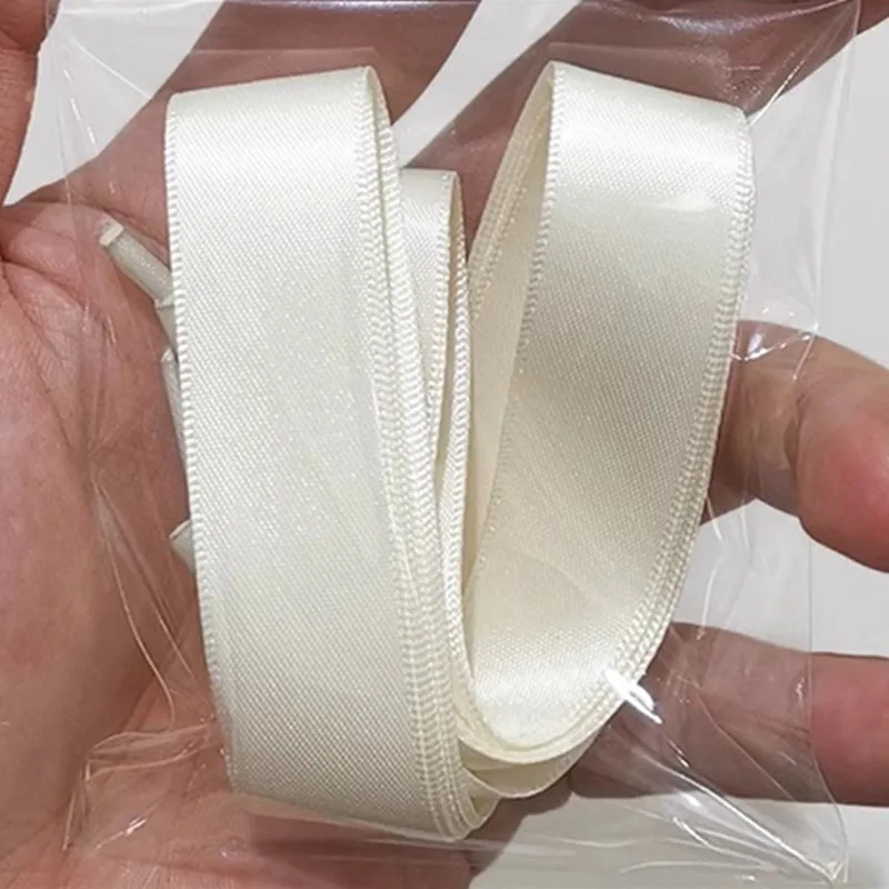 2 cm breite Seidensatin-Schnürsenkel für deutsche Trainingsschuhe, silbergrau, DIY Seidenband-Schnürsenkel für Sneaker, Freizeit- und Sportschuhe – Detail 16