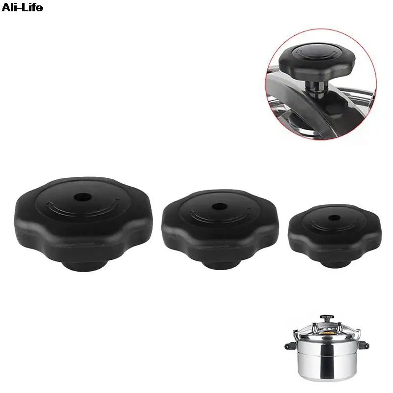 Description Picture 2 of itemCasserole Button Lid Knob Pressure Cooker Knob Accessories Pressure Cooker Handle Button Explosion-proof Bakelite Spiral Cover