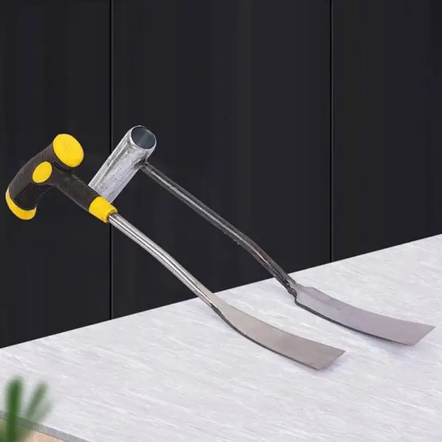 Kertészeti Kötötte Kis Trovel Gyomnövény Kézi Lapát Szerszámok Széna Acél Ergonómikus Fogantyú Nagy Teherbírású Gyomnöveléshez - Image 5