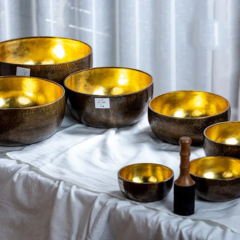 55into12inNepalHandhammeringTibetanSingingBowlYogameditation