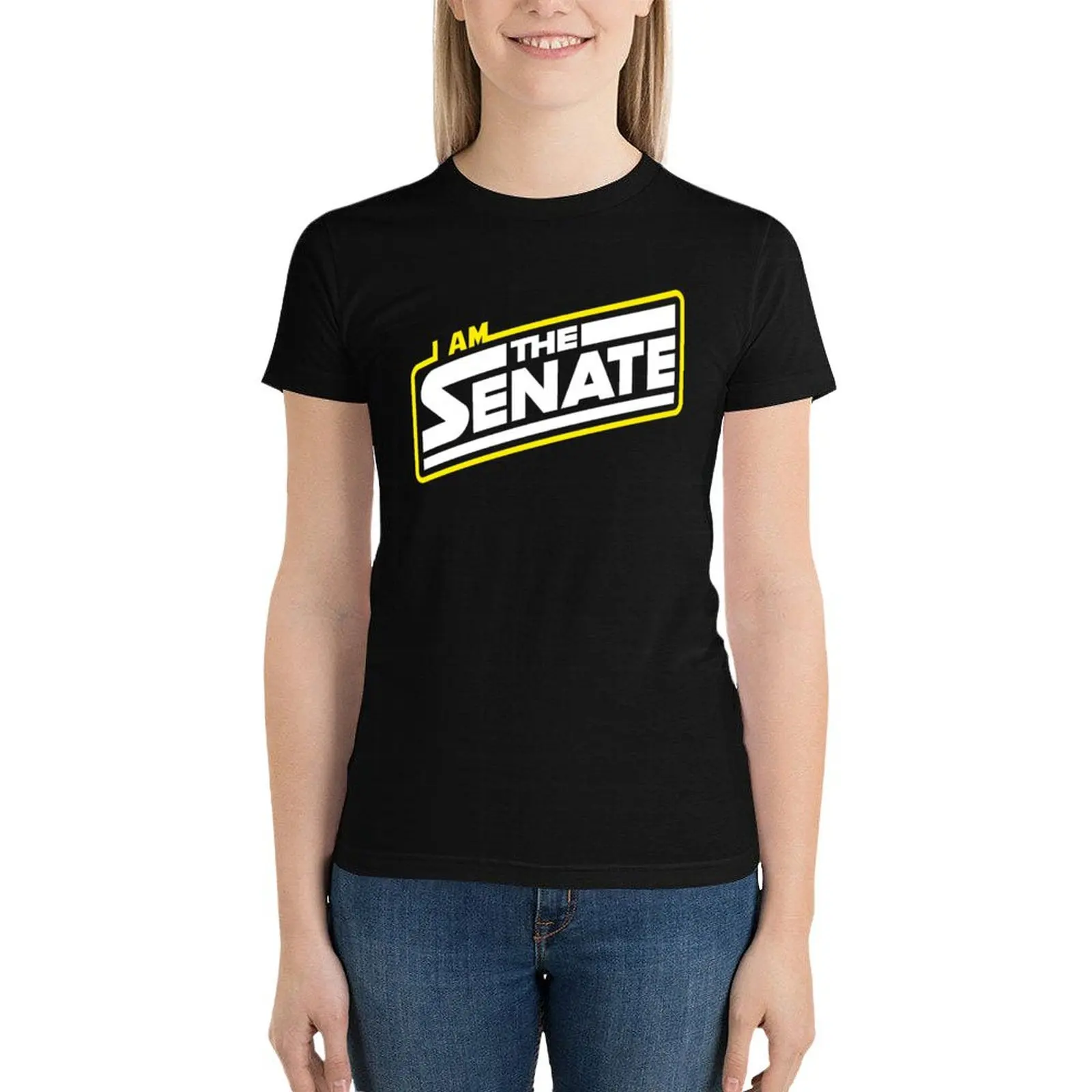 I am the Senate Essential T-Shirt anime clothes Blouse tops for Women