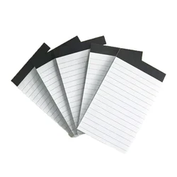 Set of 10 A7 Note Pads with 30 Horizontal Lines - Ideal for Daily Planning, Journaling, and Note - Taking in Office, School, or Home Settings - Kawaii Stationery Supplies (5PCs mix)