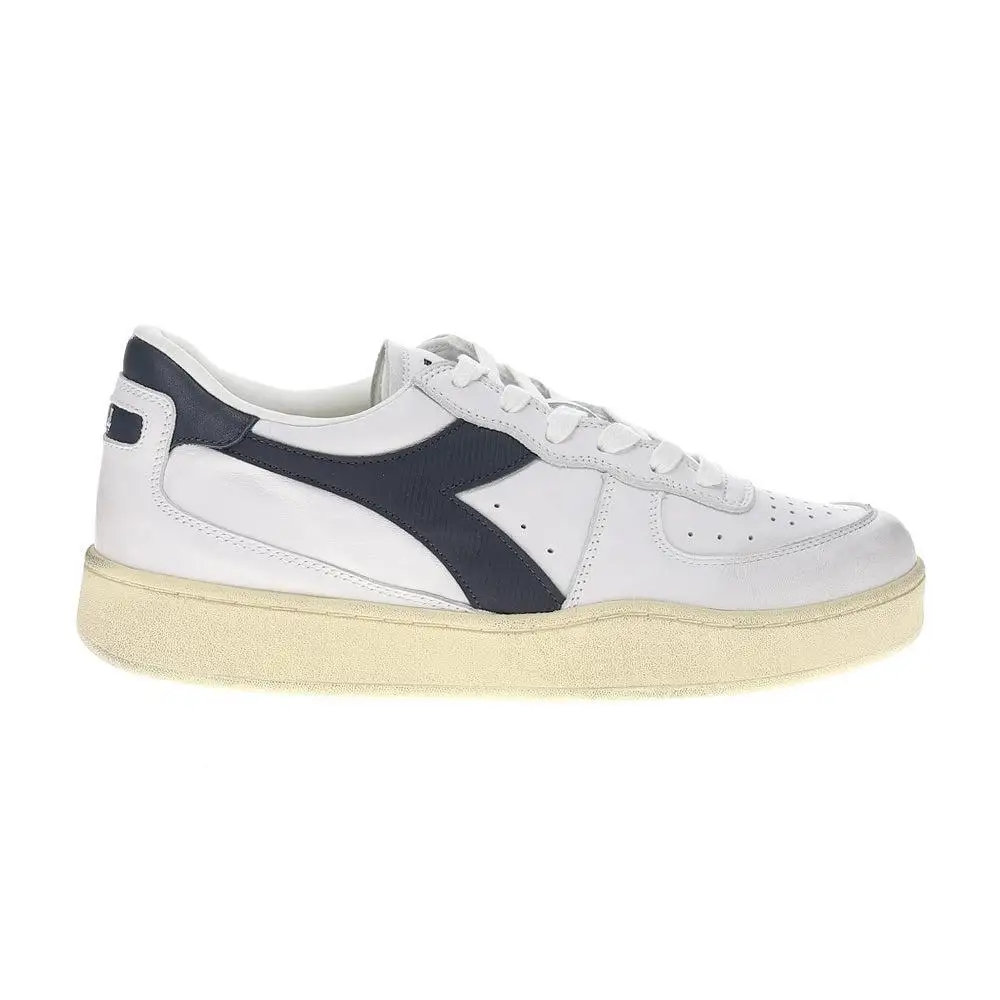 diadora | Mi Basket Low Used Lace Up Sneakers