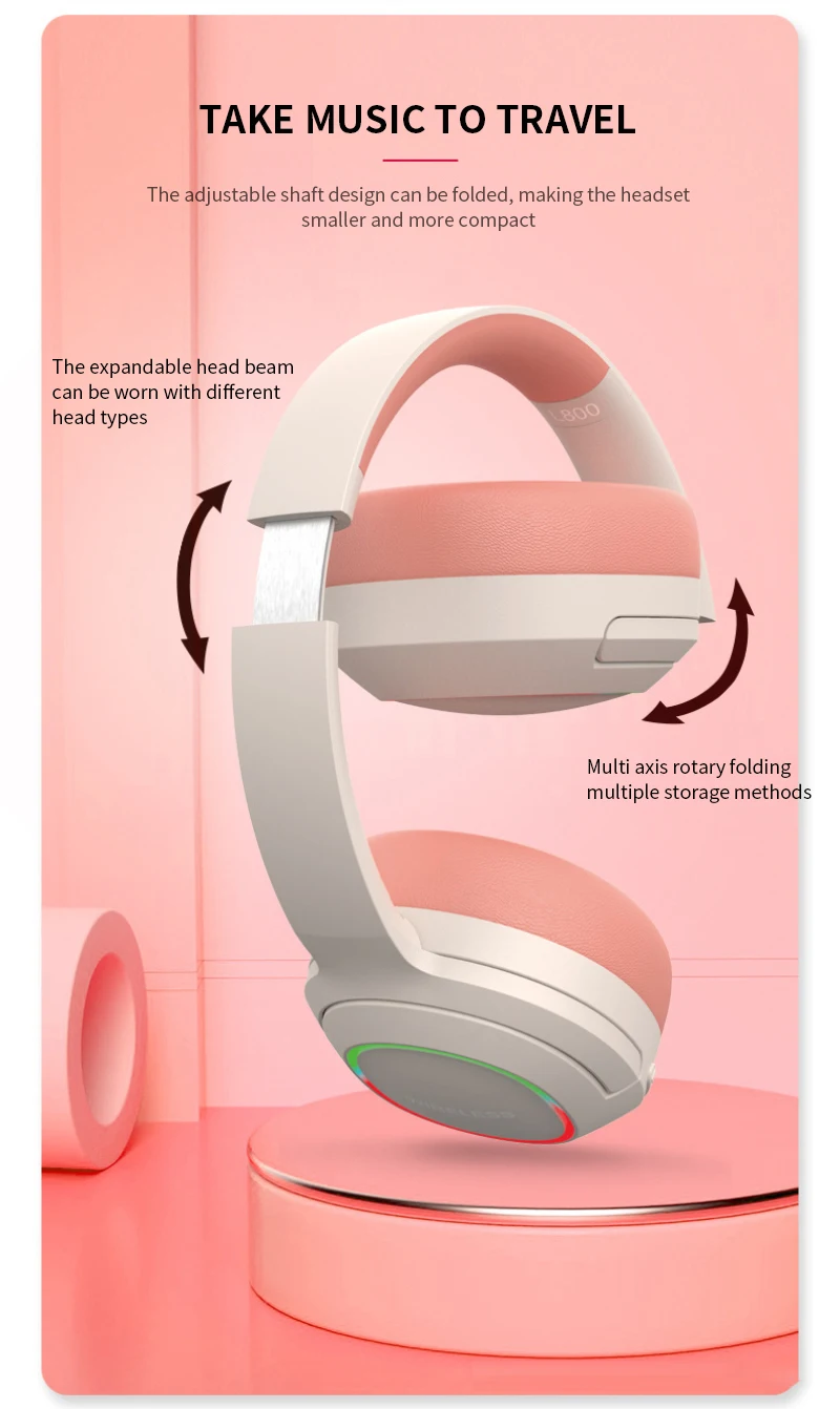 Casque Bluetooth Sans Fil à Haute Performance DeepBass-5
