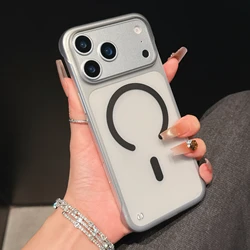 Ultra Thin Frameless Magnetic Matte Phone Case with Enhanced Protection - iPhone 12 (Black)