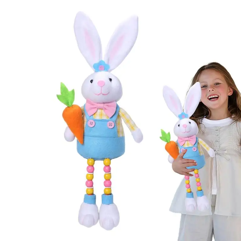

Stuffed Bunny Plush Plush Rabbit Create A Easter Mood Huggable Stuffed Animal Bunny Toy Soft Cuddly Washable Newborns Toddler