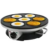 home Crepe Maker Non-stick Pancake Machine Multifunction Electric baking pan machine 7-hole pancake machine Breakfast Machine1pc 1