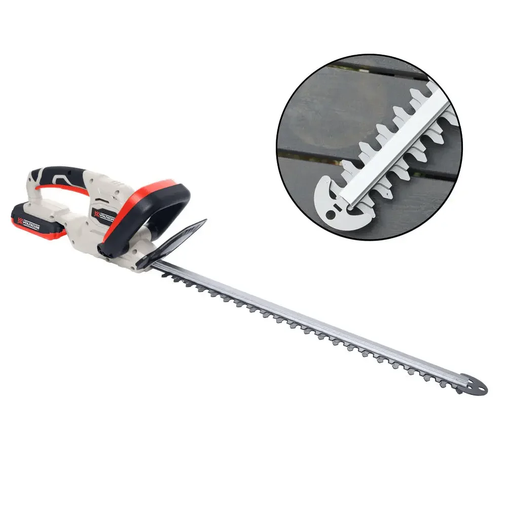 20V Battery Cordless Hedge Trimmer Machine Cutter Dual Blade Commercial Hedge Trimmers