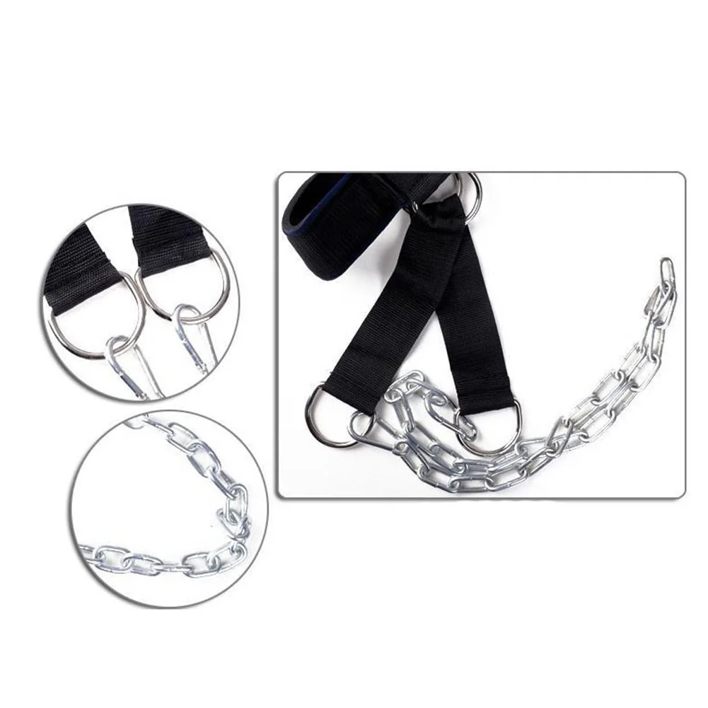 Head Neck Training Head Harness Neck Harness with Steel Chain Neck Strengthener Neck Muscle Power Training