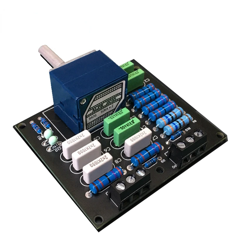 

DLHiFi RC220 ALPS 16 27 Potentiometer High Precision Passive Lossless Preamp Volume Tuning Board For HiFi Power Amplifier