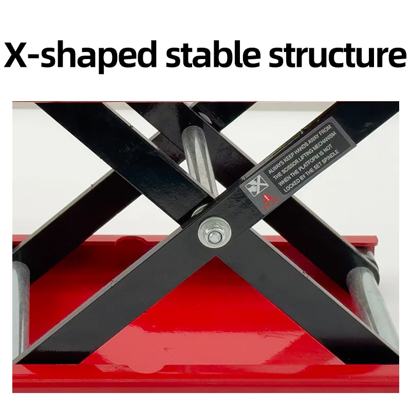 Heavy duty motorcycle lifting frame jack for heavy duty motorcycle lifting platform