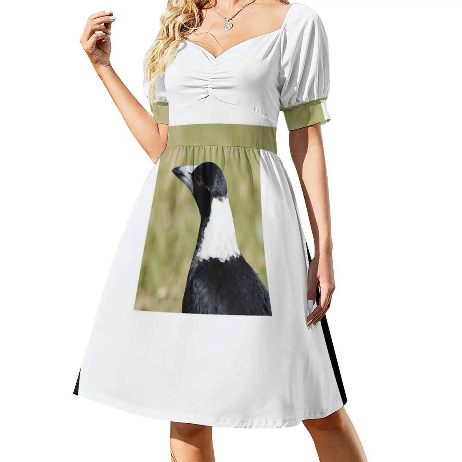 

Magpie Portrait Sleeveless Dress women clothing 2024 new arrivals luxury dress elegant dresses plus sizes