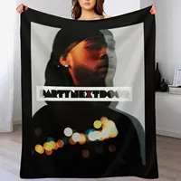 Partynextdoor Album Cover Throw Blanket 1