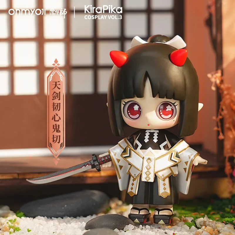 

Onmyoji Kira Cosplay Series 3 Blind Box Toys Kawaii Action Figure Desktop Model Surprise Mystery Box Birthday Gift Collection