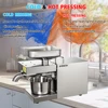1500W 110V/220V Automatic Cold Press Oil Machine, Oil Cold Press Machine, Sunflower Seeds Oil Extractor, Olive Oil press Extract 5