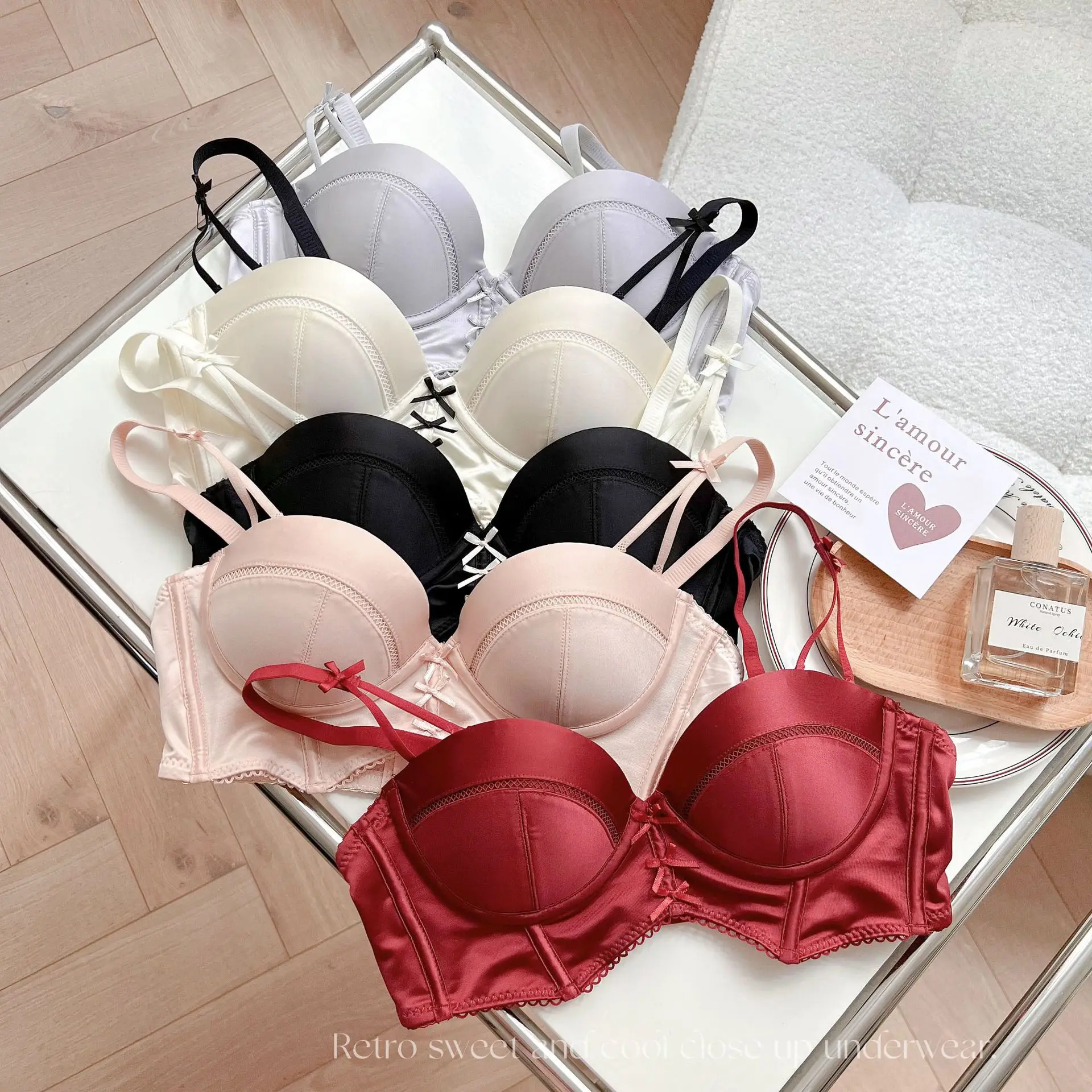 

Wireless Bras for Women Push Up Bralette Seamless Sexy Fashion Lingerie Breathable Solid Underwear Comfort Intimates Brassiere