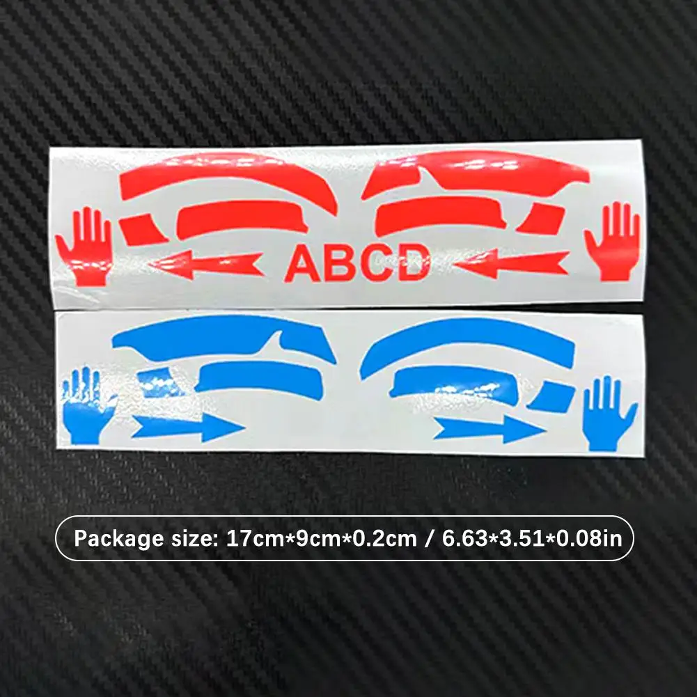 For DJI Neo Colorful Luminous Stickers Waterproof Anti Fouling Drone Color Change Sticker Red And Blue Color Drone Accessories