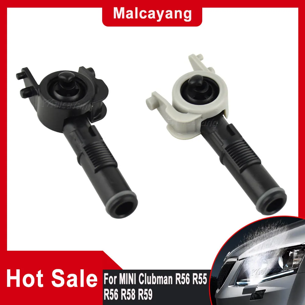 

For MINI Clubman R56 R55 R56 R58 R59 61672752971 61672752972 Modern Car Headlamp Headlight Washer Sprayer Nozzle