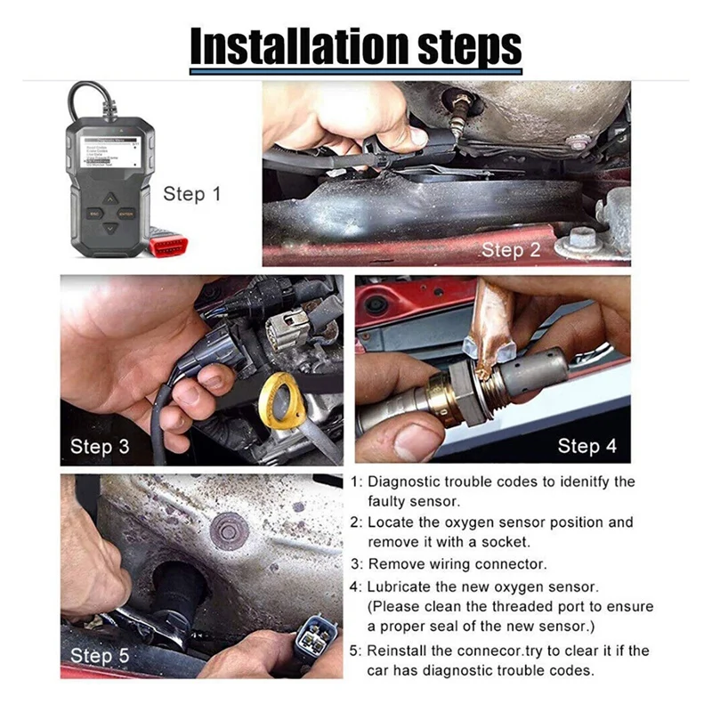

Car O2 Oxygen Sensor L3TF-18-8G1C LZA07-MD11 For Ford Escape 2.3L 2005-2009 Air/Fuel Ratio Sensor L3TF-188G1A LZA07MD11