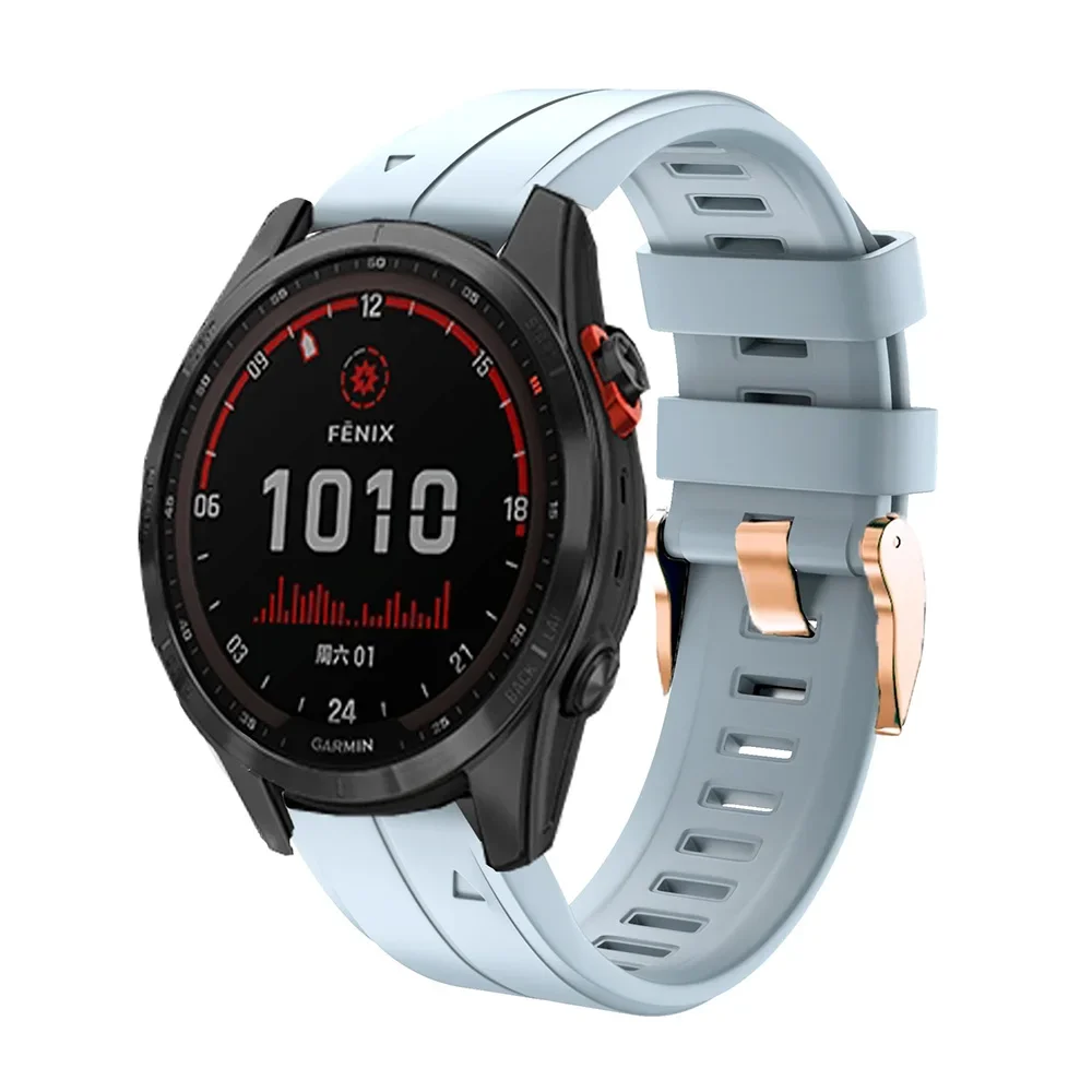 Premium 20mm Silicone Sport Watch Band Strap - Quickfit Design, Durable and Comfortable Bracelet for Active Lifestyles