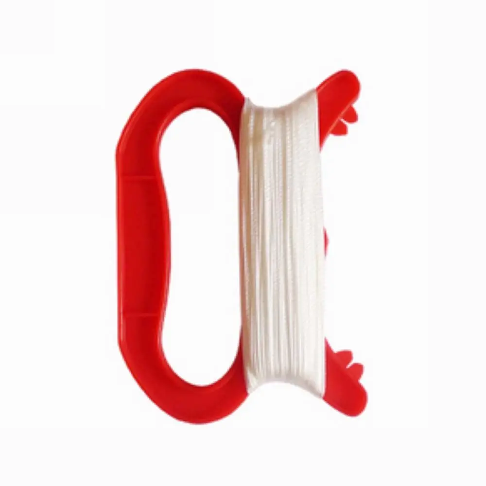Kid Toys 30/50/100m Thin Kite flying tool D Shape Red Color Flying Kite Line Kite Thread Winder Kite accessories Kite Line