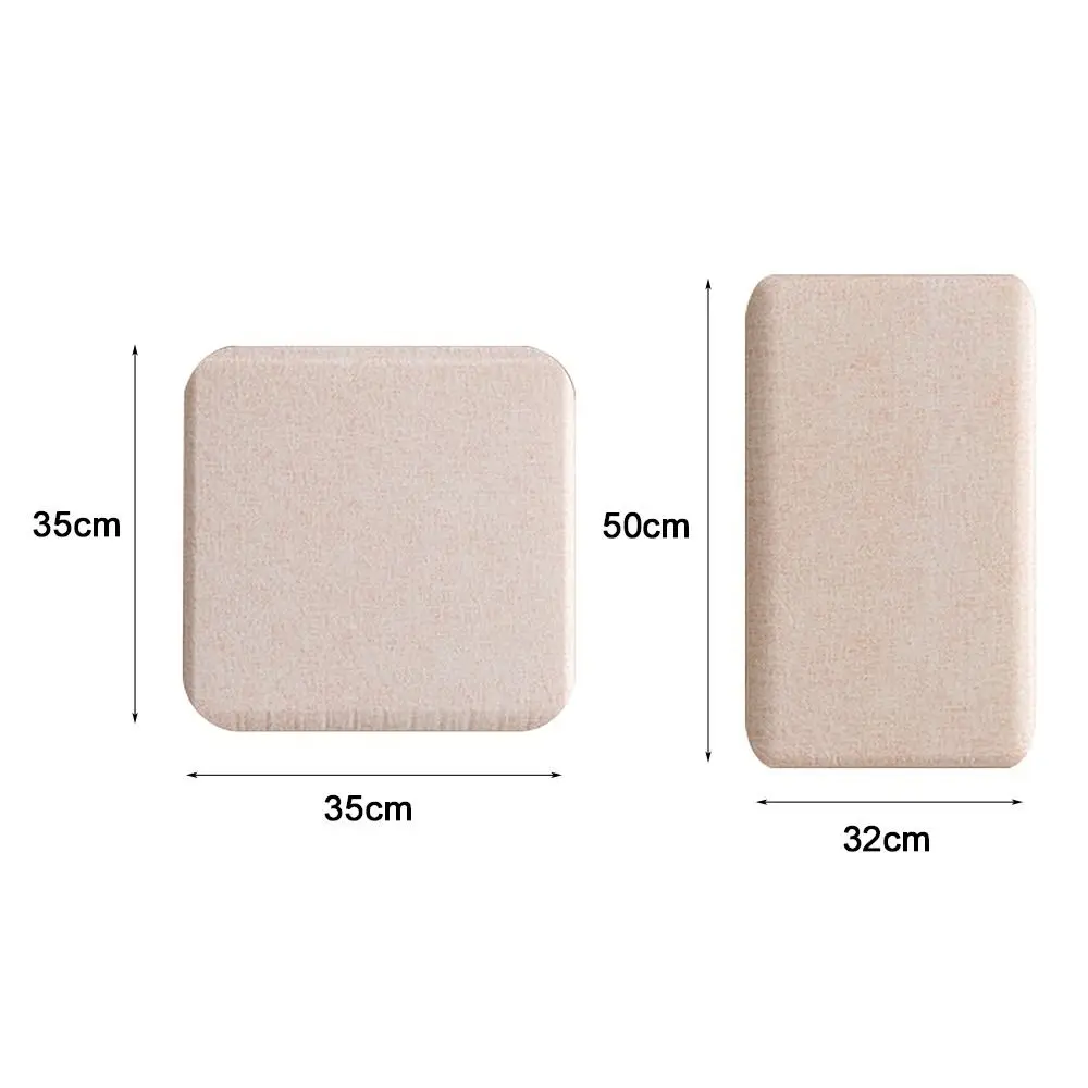 Self Adhesive 3D Wall Stickers Soft Back Anti Collision Wall Pad