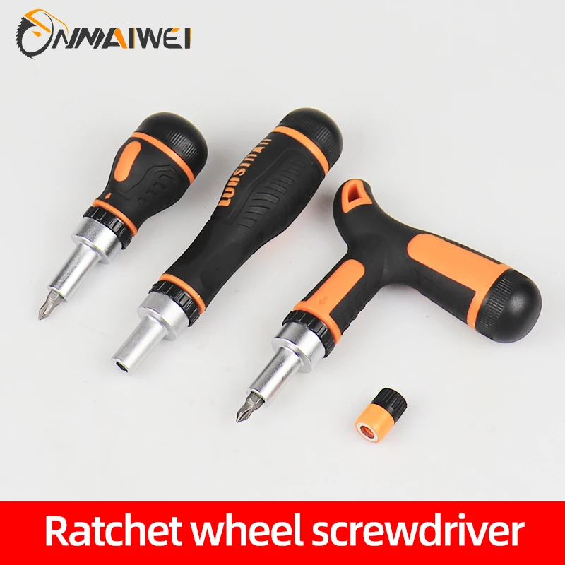 Dualpurpose Ratchet Screwdriver High Quality Steel Screwdrivers Length