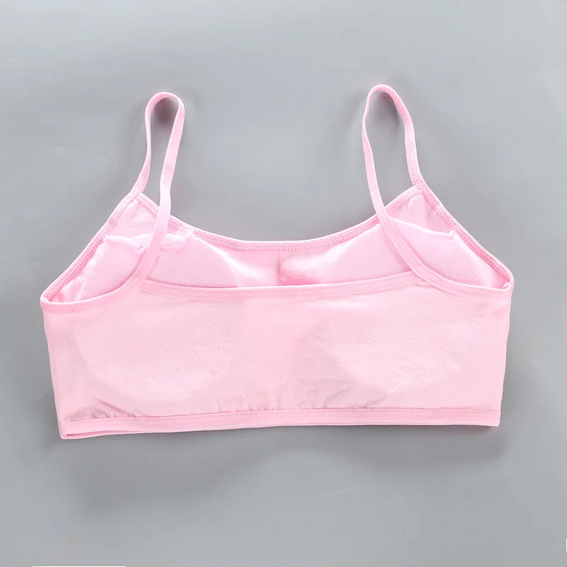 Cheap Girls Training Bra for 8-16 Years Teenage Girl Breathable Teenager  Brassiere Cotton Girls Bra