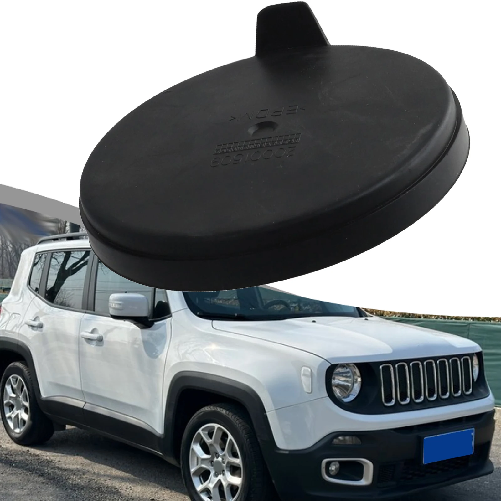 1PCS Car Headlight Dust Cover For Jeep For Renegade For Version 2016 Headlight Bulb Cover Lid Dust Cap Part Number 20001509