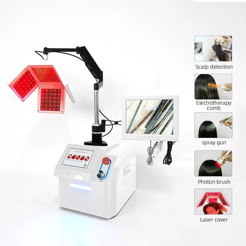 

2023 Portable Multifunctional Hair Loss Treatment Test and Stimulate Scalp Growth Regenera Activa Beauty Machine