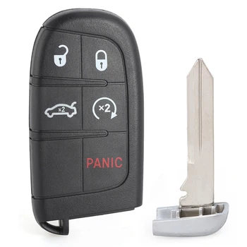 Keyforkess M3N-40821302 P/N:68234957 5 pulsanti parti OEM telecomando Smart Proximity Key Fob per Dodge Challenger Charger SRT 2011-2018 3 Keyforkess M3N-40821302 P/N:68234957 5 pulsanti parti OEM telecomando Smart Proximity Key Fob per Dodge Challenger Charger SRT 2011-2018 - KEYECU M3N 40821302 P N 68234957 5 pulsanti parti OEM telecomando Smart Proximity Key Fob