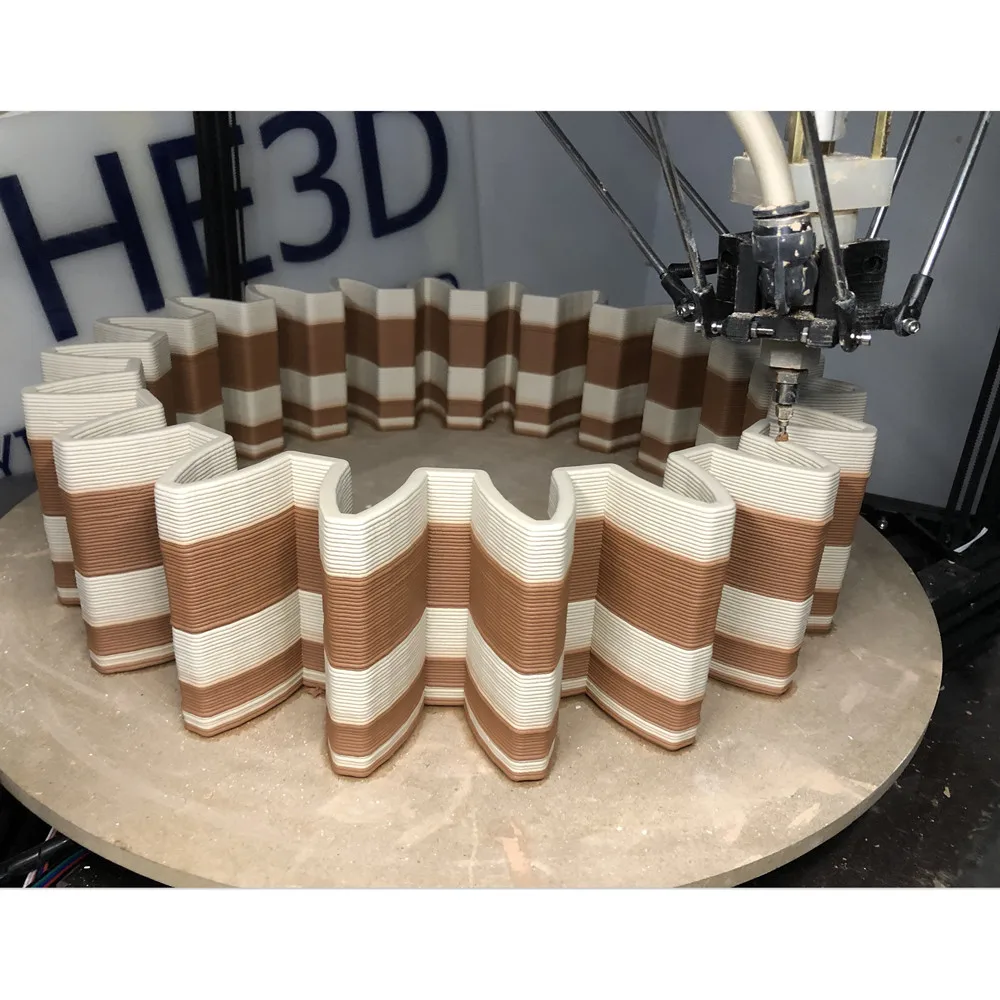 S22bf20f624624ef39a25d287b4f0d87fs TC900 duży rozmiar 4L glina ceramiczna delta 3D zestaw do drukarki DIY o średnicy 500mm i wysokości 900mm