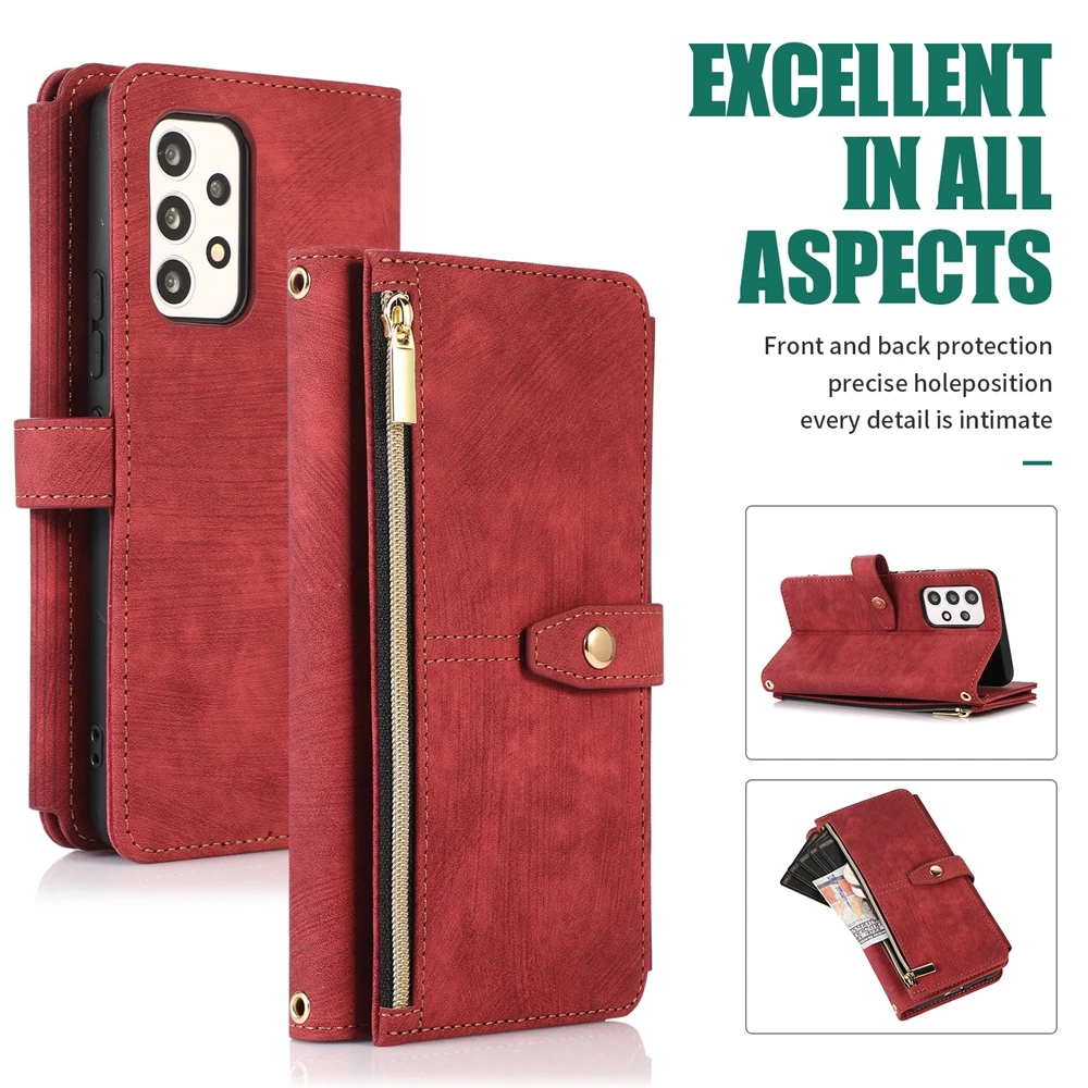 Crossbody Wallet Phone Case with Lanyard