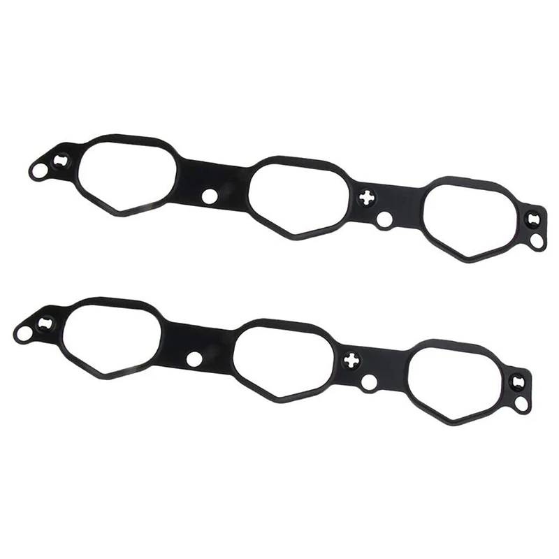 1 Pair Cheriezing Intake Manifold Gasket Set For Mercedes-Benz V6 6-Cylinder M272 2721412280 2721412380