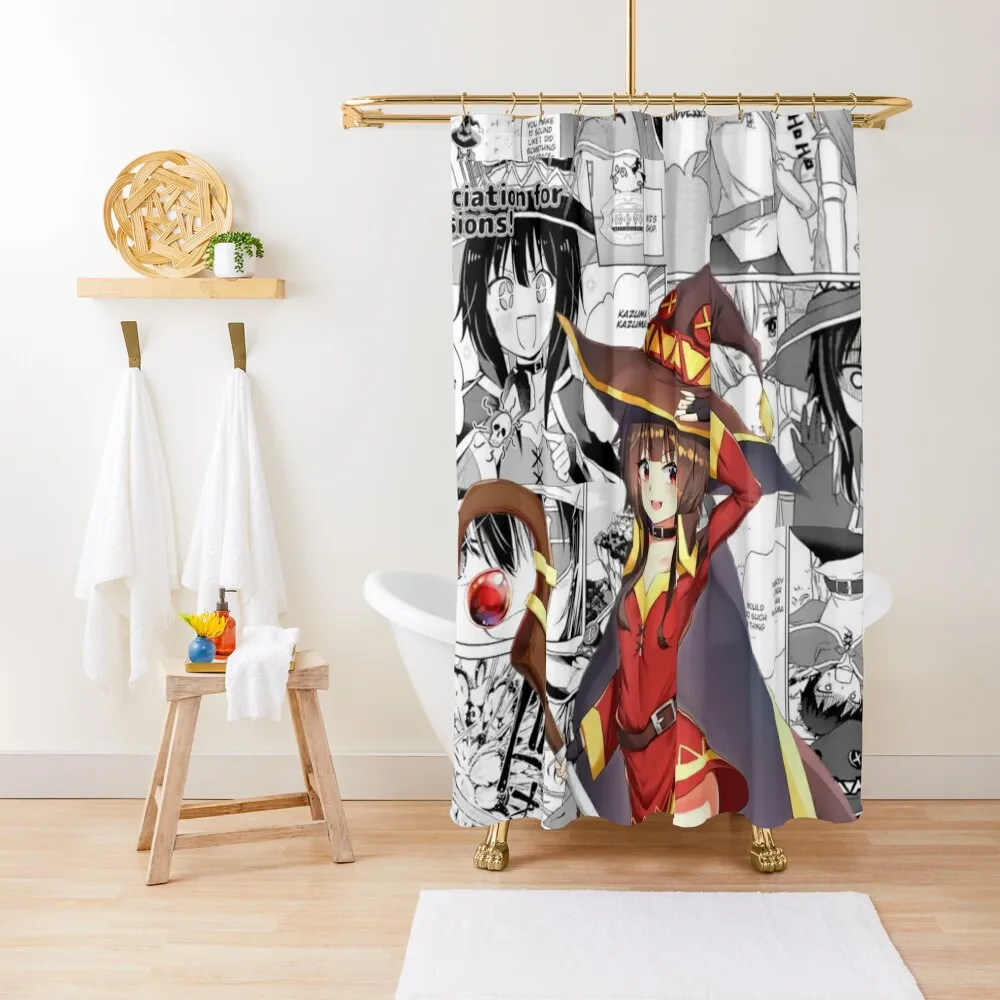 

Megumin Shower Curtain For The Bathroom Bathroom Box Luxury Bathroom Curtain