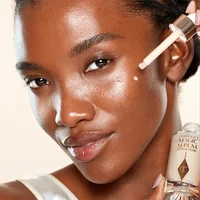 Charlotte Tilbury Beauty Magic Serum Hydrate Brighten Pre Makeup Highlighter Liquid Highlight Air Cushion Pen Gold Tube Lipstick 3